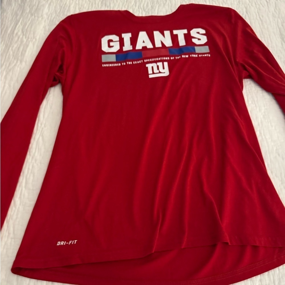 Nike x NFL NY Giants Drifit crewneck long sleeve Men's XL - Picture 2 of 9